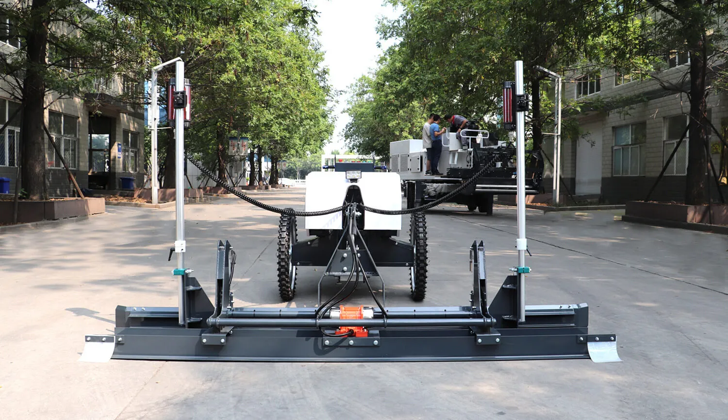 During concrete pavement construction, what is the effect of slump on pavement strength? 2 concrete floor leveling laser