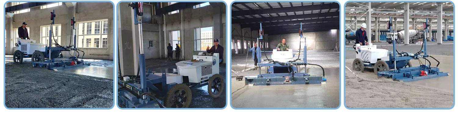 How to optimize the use environment of concrete laser leveling machine in the project? 5 concrete leveler