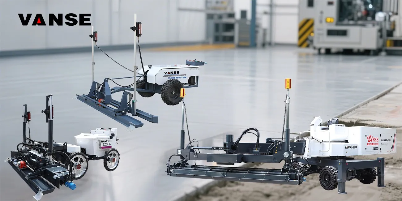 What is the leveling accuracy of the concrete laser leveling machine