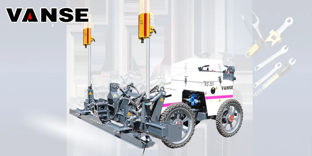 Key points for daily maintenance of concrete laser leveling machine 1 Key points for daily maintenance of concrete laser leveling machine