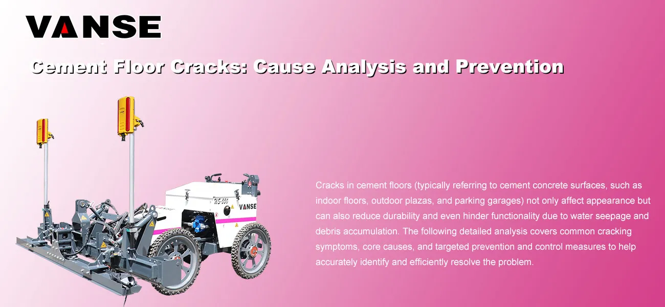 Cement Floor Cracks: Cause Analysis and Prevention 1 Cement Floor Cracks Cause Analysis and Prevention