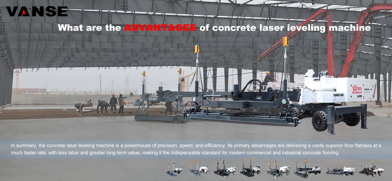 The advantages of concrete laser leveling machine 1 What are the advantages of concrete laser leveling machine