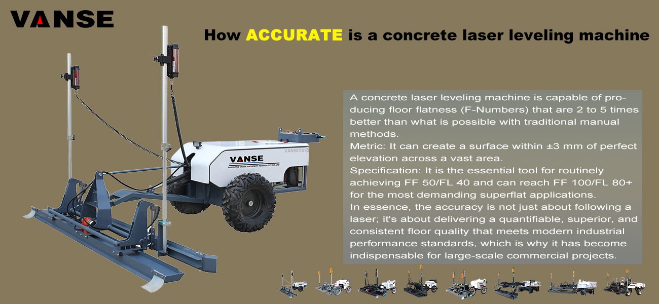 How accurate is a concrete laser leveling machine 1 How accurate is a concrete laser leveling machine