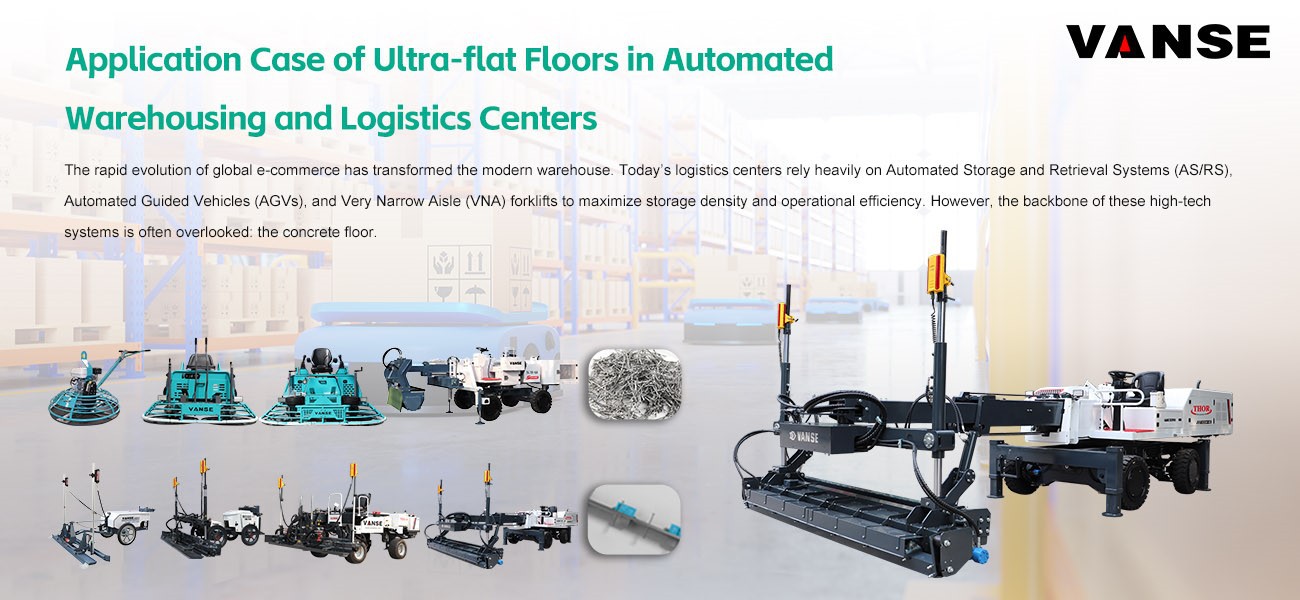 Application Case of Ultra-flat Floors in Automated Warehousing and Logistics Centers 1 Application Case of Ultra-flat Floors in Automated Warehousing and Logistics Centers