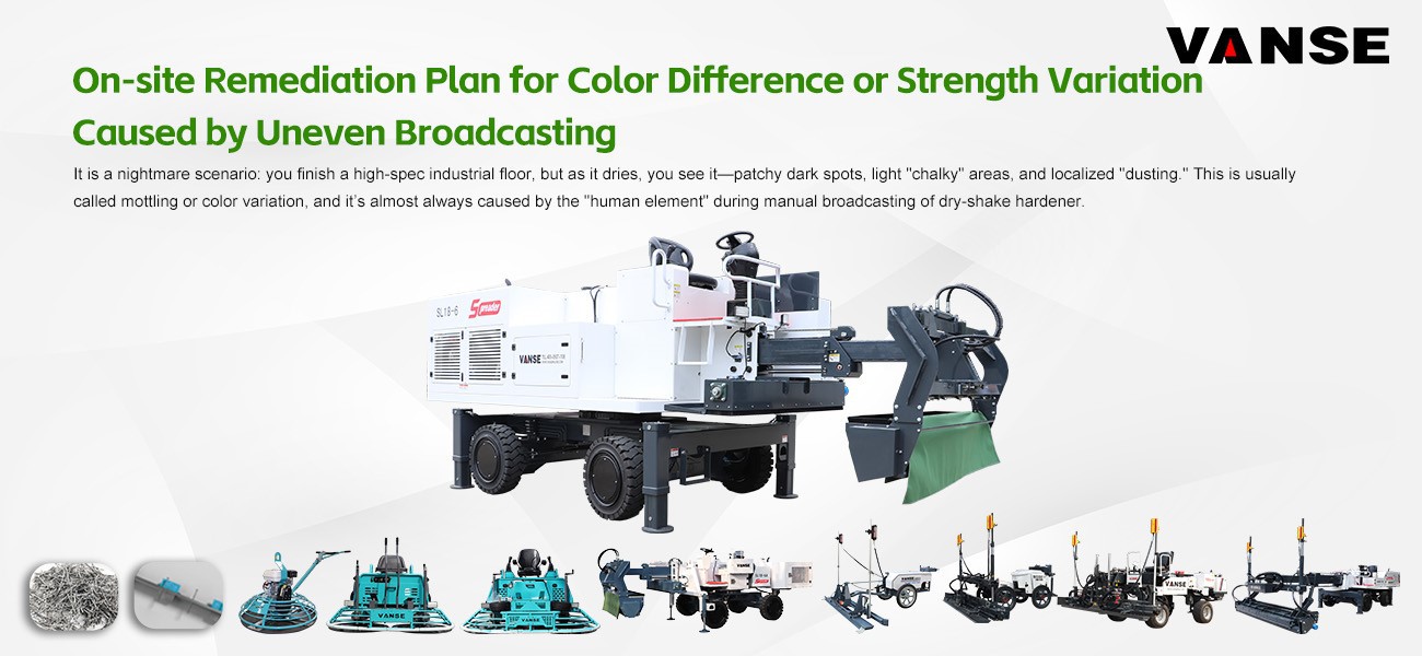 On-site Remediation Plan for Color Difference or Strength Variation Caused by Uneven Broadcasting 1 On-site Remediation Plan for Color Difference or Strength Variation Caused by Uneven Broadcasting