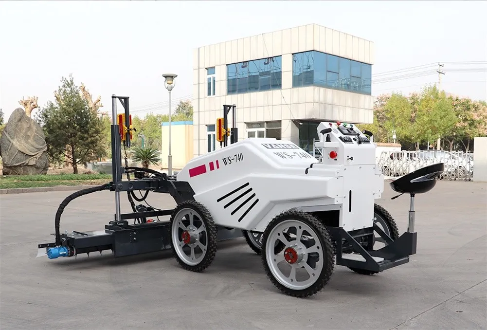 Laser leveling & paving large-area concrete floor one-time construction method 5 info-1001-678
