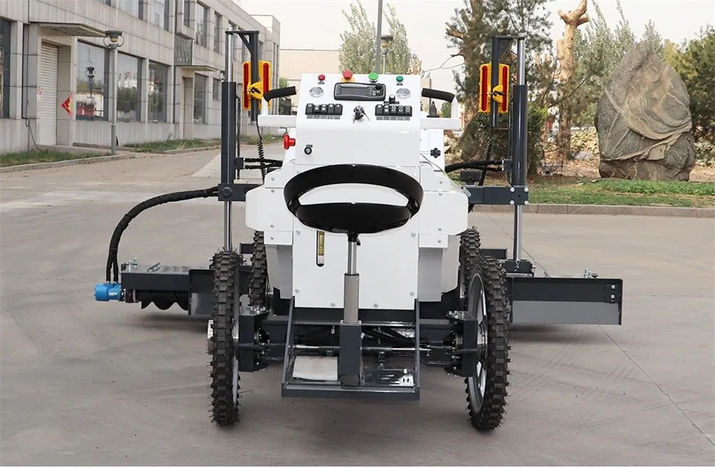 Laser leveling & paving large-area concrete floor one-time construction method 6 info-1001-655