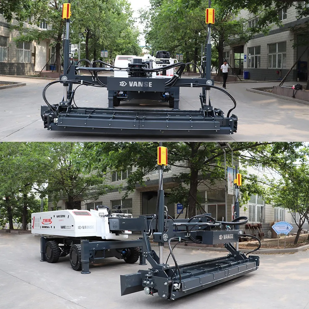 How does a concrete laser leveling accurately control the thickness and amount of concrete? 1 info-1000-1000