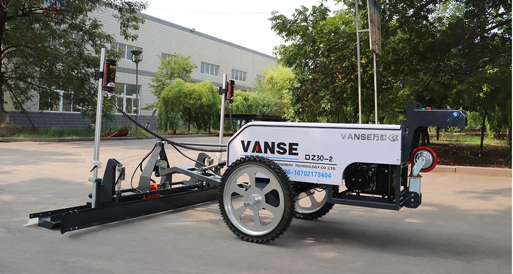Large area concrete floor laser leveling machine and driving mechanical troweling construction 5 info-1000-534