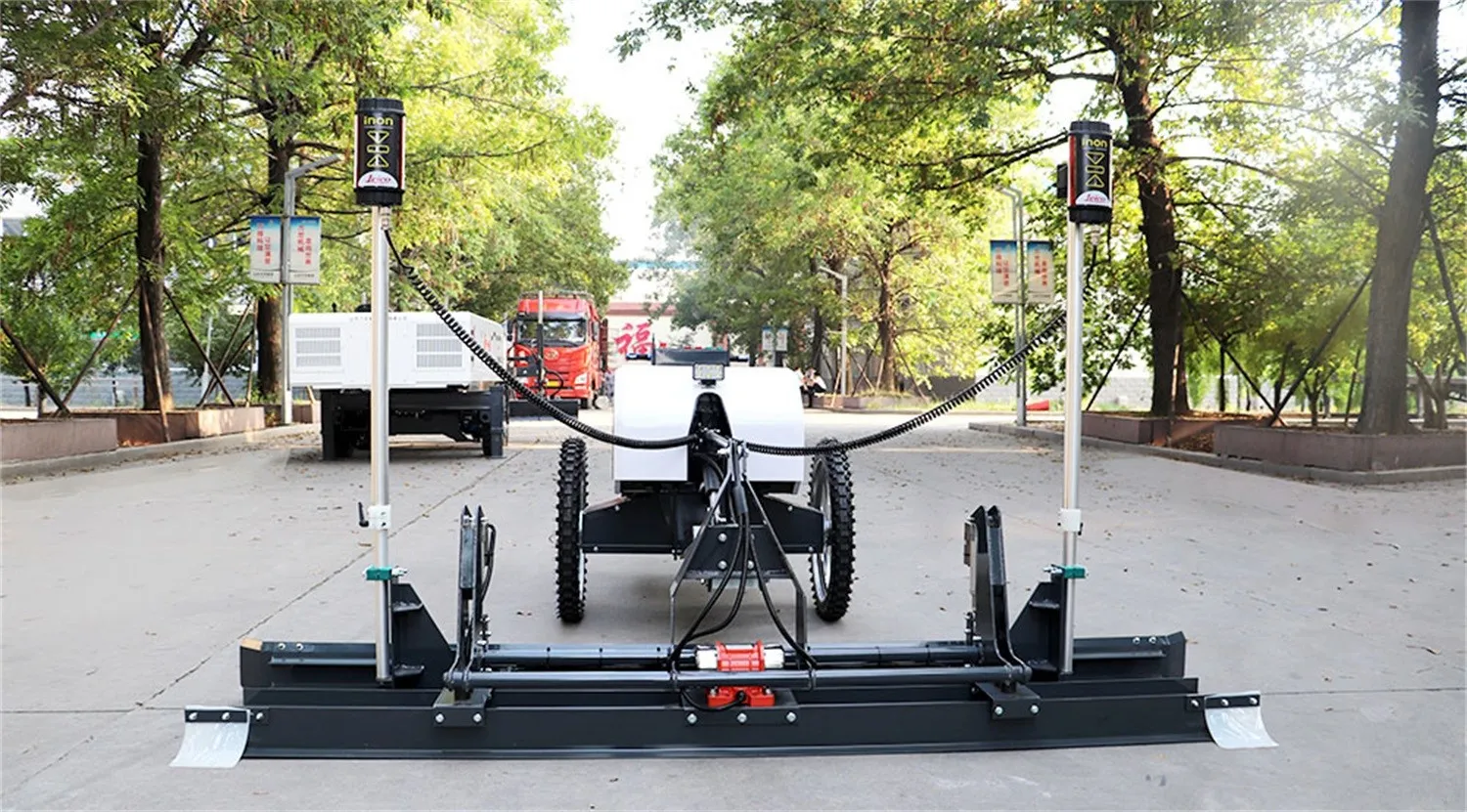 How to perform troubleshooting and routine maintenance during use of concrete laser leveling machine? 2 info-1500-831