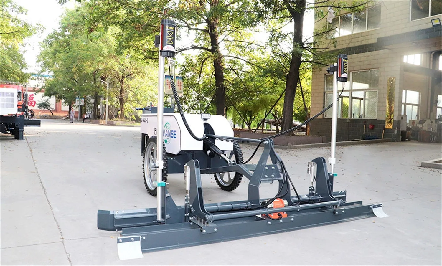How to perform troubleshooting and routine maintenance during use of concrete laser leveling machine? 6 info-1500-903