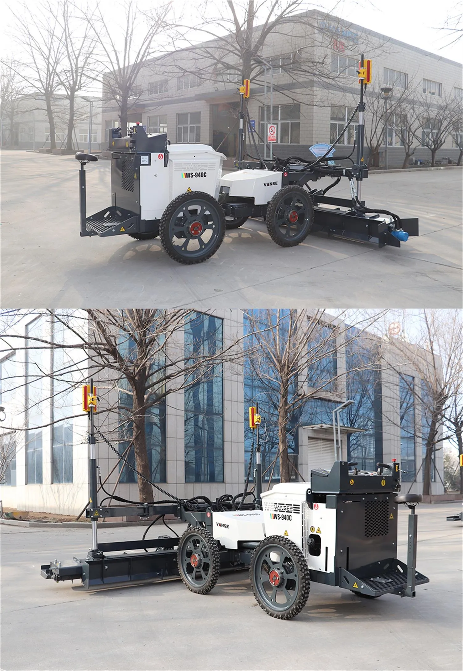 Under what circumstances does the concrete laser leveling machine need to be adjusted or suspended? 3 info-1499-2173