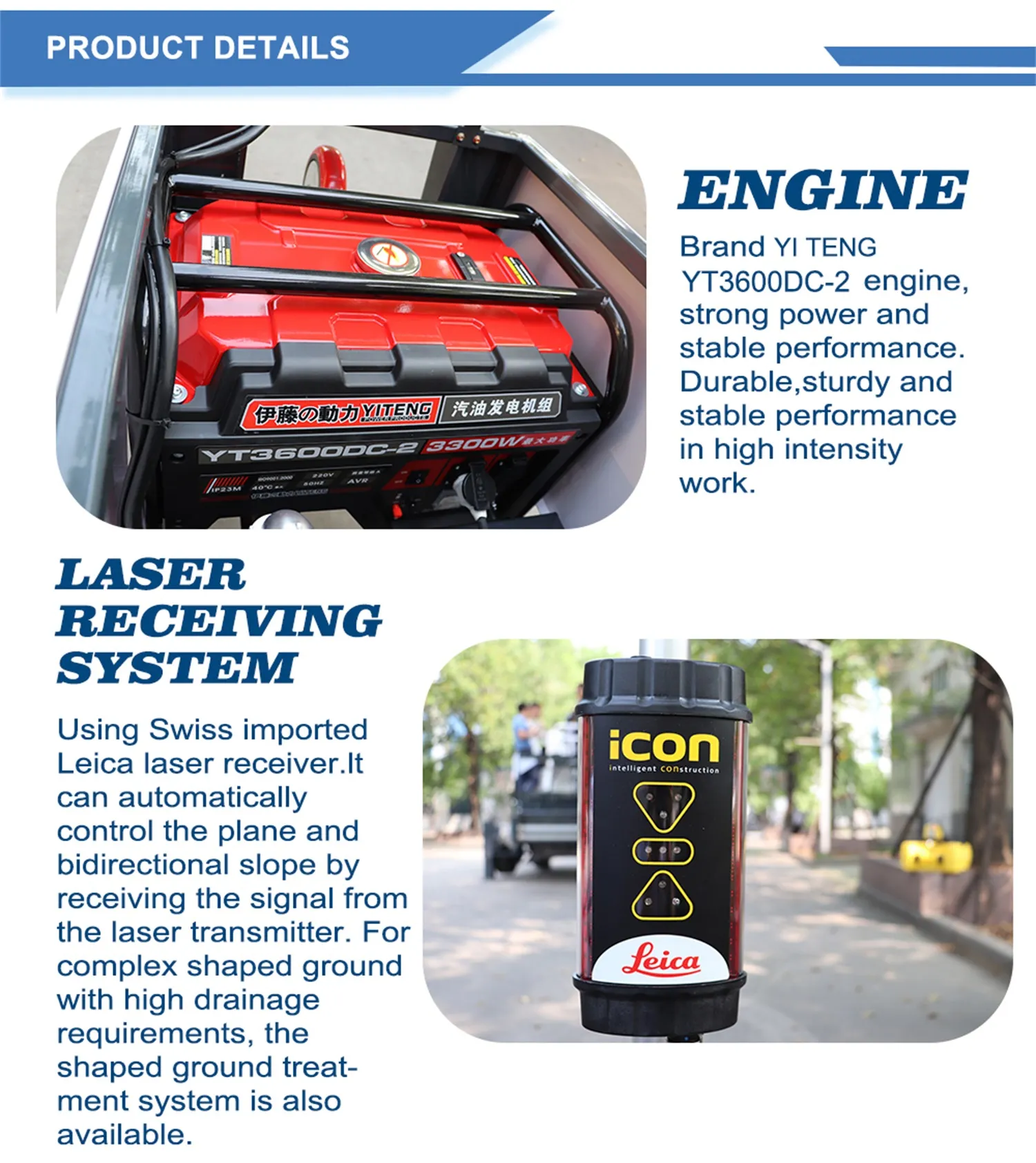 How do the risks of concrete laser leveling machines and pavers compare in terms of construction safety? 10 info-1500-1684