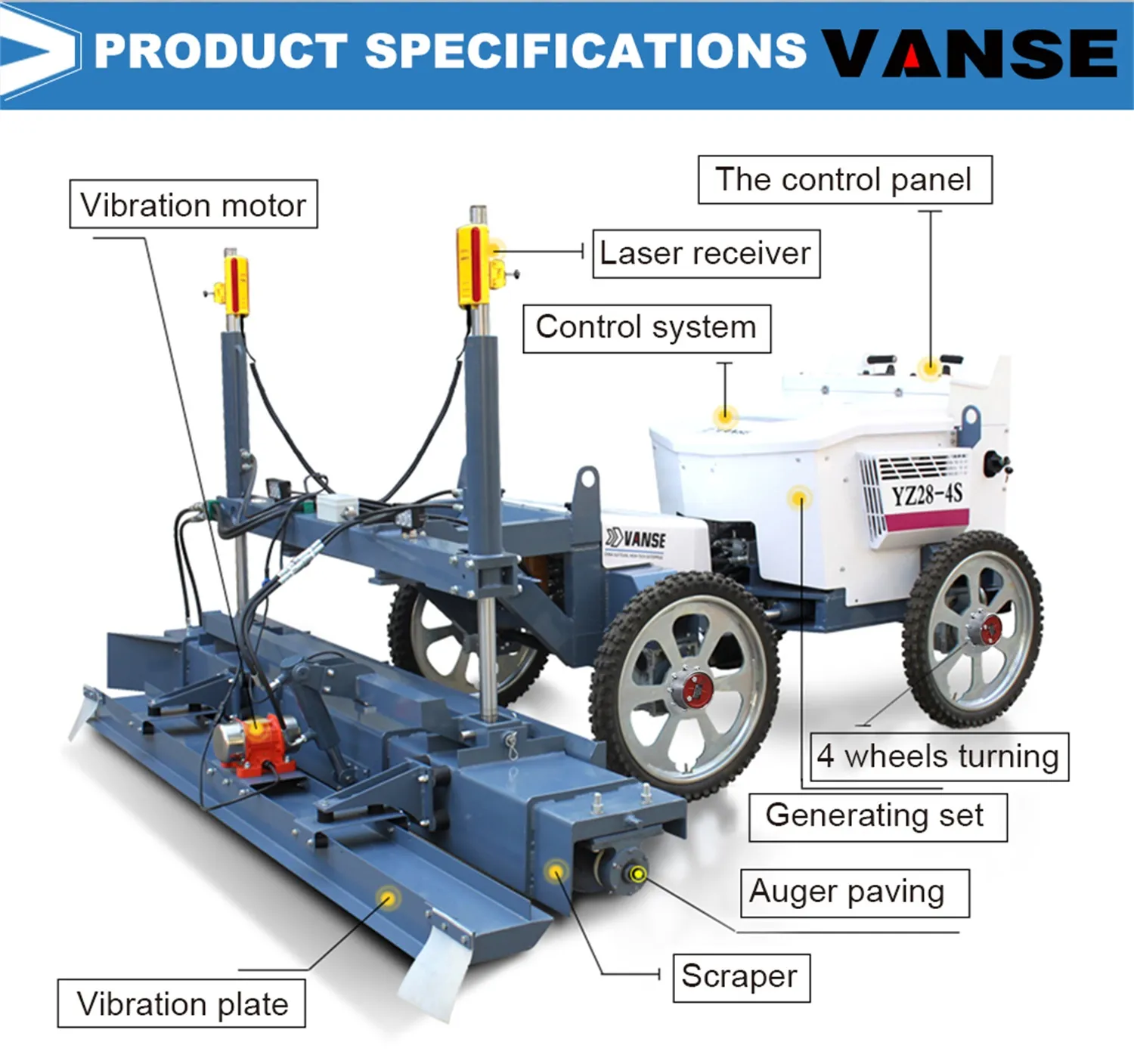 Floor engineering laser leveling/ leveling construction technology 2 info-1500-1408