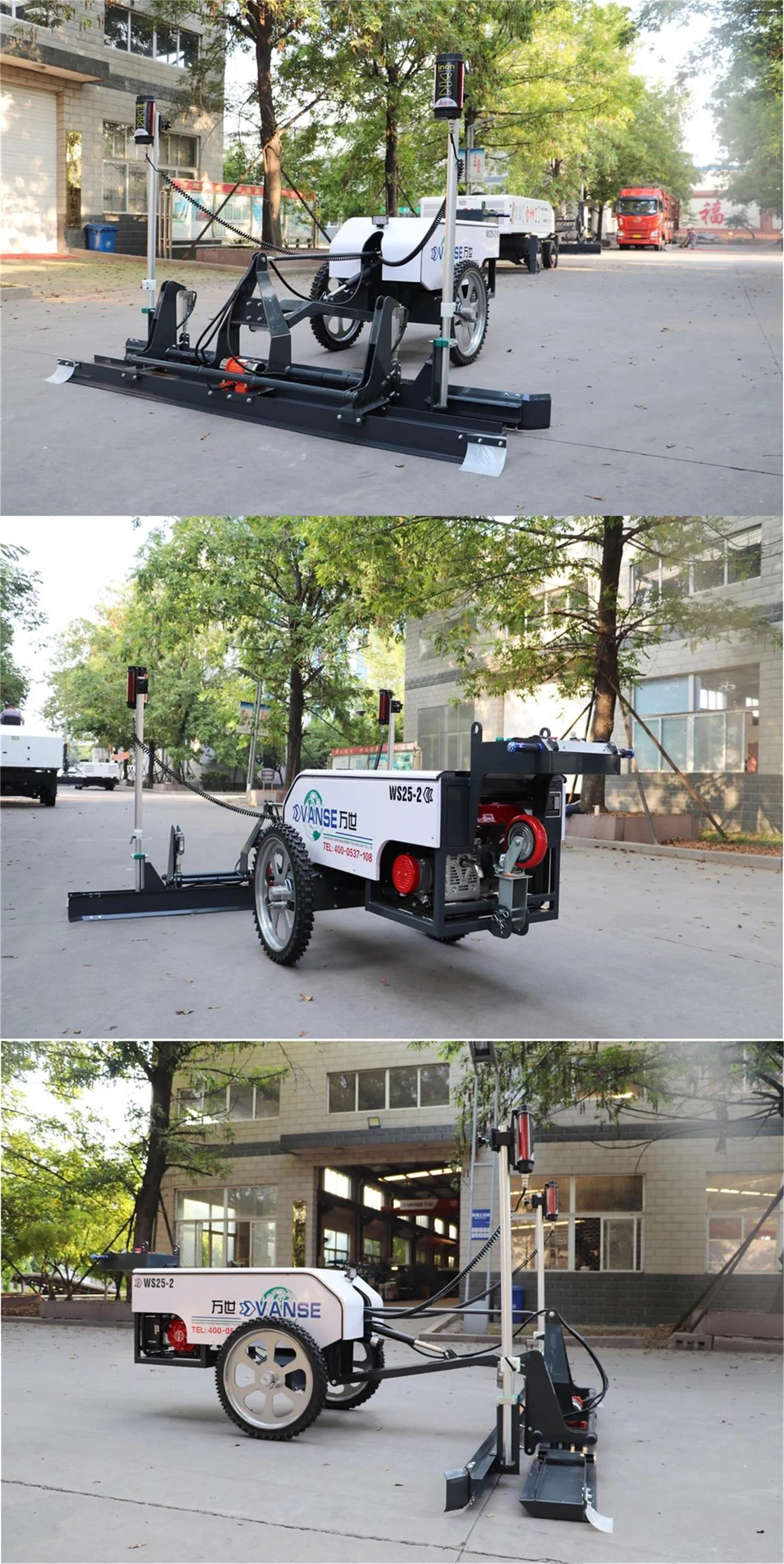 How does the concrete laser leveling machine improve the flatness of the floor? 3 info-1490-2972