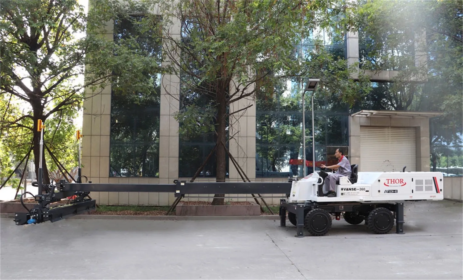 What is the current after-sales service for concrete laser leveling machines? How perfect is it? 6 info-1500-907
